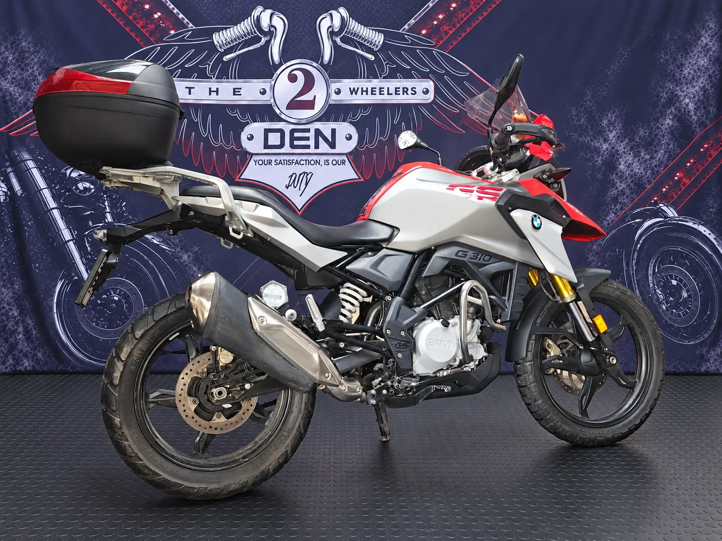 BMW G310 GS motorcycle for sale at The 2Wheelers Den in George