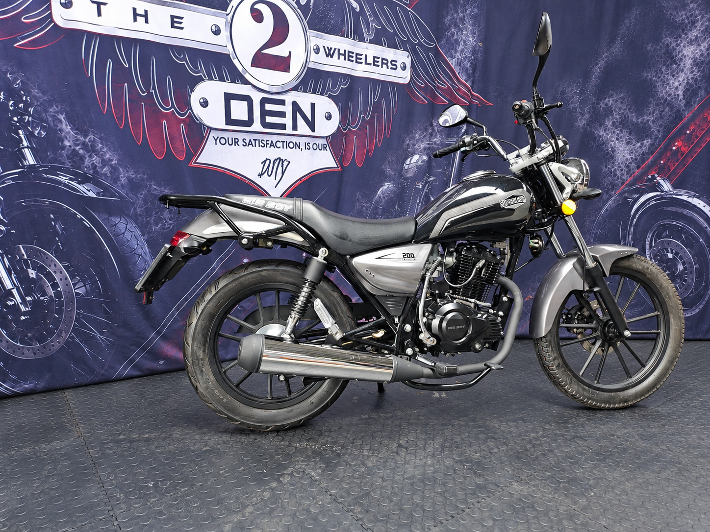 Big Boy Superlight 200 motorcycle for sale at The 2Wheelers Den in George