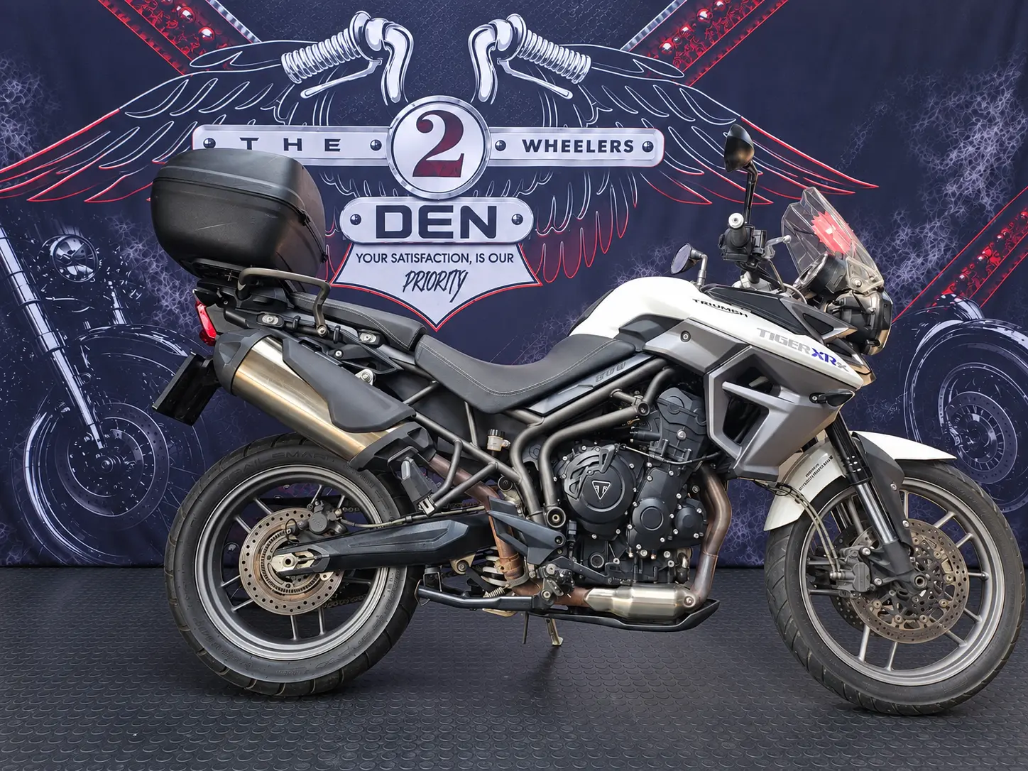 Triumph Tiger 800 XRX motorcycle for sale at The 2Wheelers Den in George