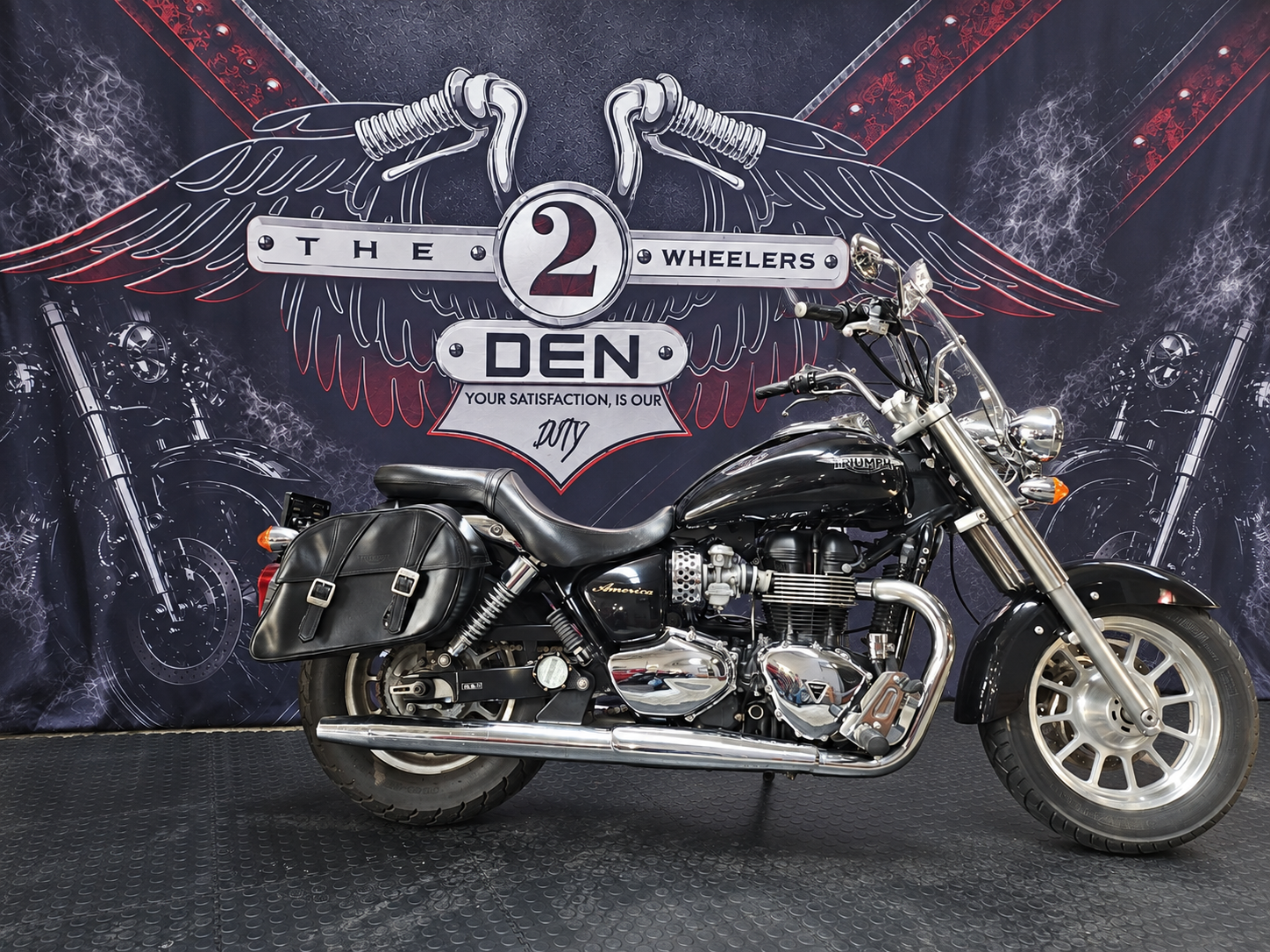 2013 Triumph America motorcycle for sale at The 2Wheelers Den in George